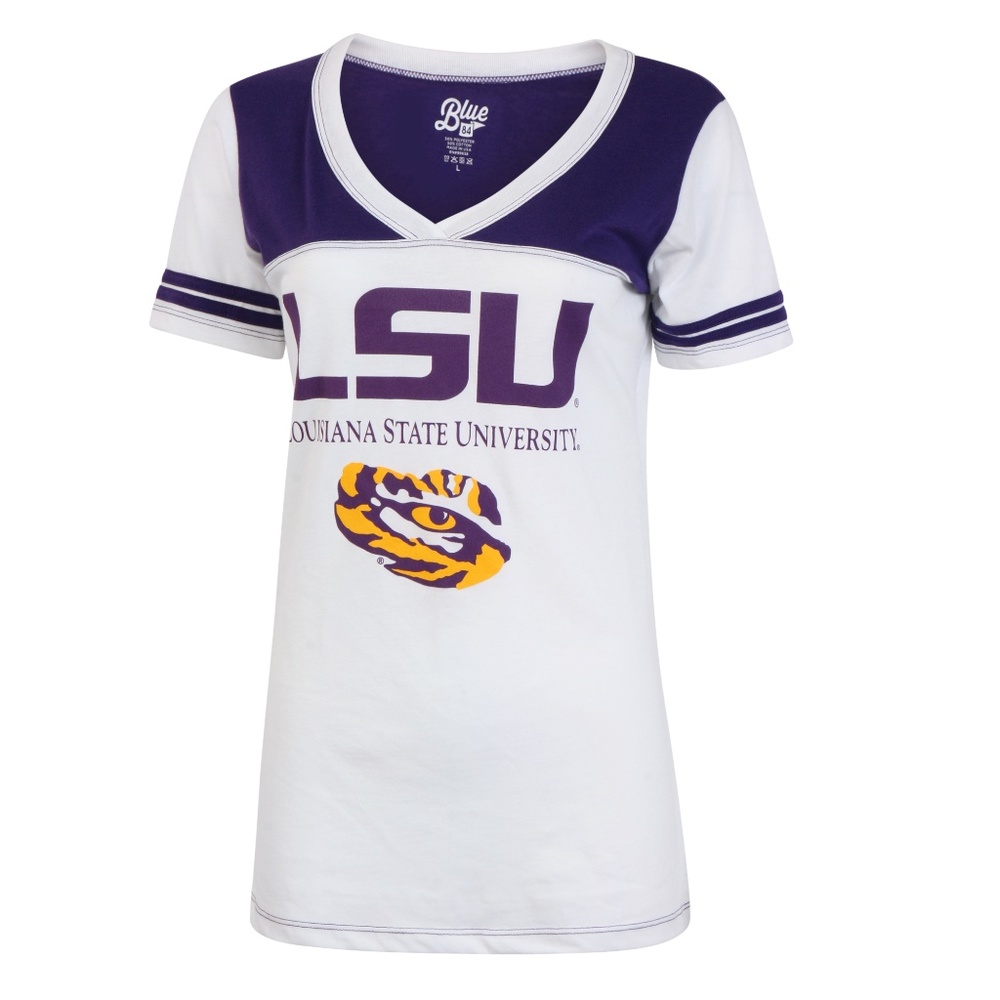 SALE! Louisiana State University Womens V Neck Tee
